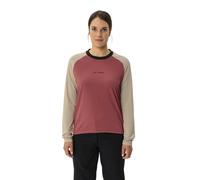 Vaude Wo Loamer - maglia ciclismo maniche lunghe - donna Red/Brown 40