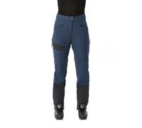 Vaude Wo Monviso Alpine - pantaloni scialpinismo - donna 40 DE Blue/Black woman Grüner Knopf,Recycled Polyester,Vaude Green Shape