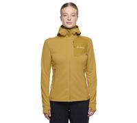 Vaude Wo Monviso Fleece III - felpa in pile - donna I38 D34 Dark Yellow woman Vaude Green Shape,Recycled Polyester,Grüner Knopf
