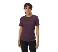Vaude Wo Qimsa Logo - maglia ciclismo - donna 42 Bordeaux woman Recycled Polyester,Vaude Green Shape,Bluesign