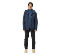Vaude Wo Rosemoor 3in1 II - giacca trekking - donna Blue I40 D36