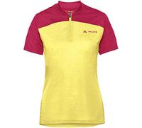 VAUDE Wo Tremalzo Shirt IV, Mimosa, 36 Maglietta da Ciclismo, Donna, Mimosa, 36