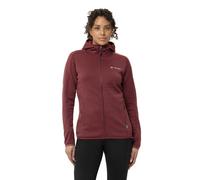 Vaude Wo Valsorda Fleece Hoody - felpa in pile - donna 40 Dark Red woman Grüner Knopf,Recycled Polyester,Vaude Green Shape