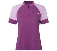 Vaude Altissimo Q-Zip Shirt W - maglia ciclismo - donna Dark Pink/Light Violet I44 D40