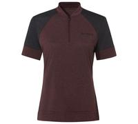 Vaude - Women's Altissimo Q-Zip Shirt - Maglietta da ciclismo 42 marrone
