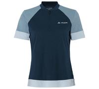 Vaude - Women's Altissimo Q-Zip Shirt - Maglietta da ciclismo 46 blu