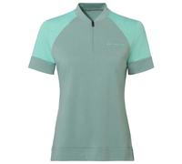 Vaude - Women's Altissimo Q-Zip Shirt - Maglietta da ciclismo 46 turchese