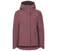 Impermeabile da donna con cerniera VAUDE Rouge