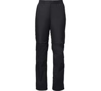 Vaude Women's Drop Pants II, pantaloni antipioggia, donna, nero 34(XS) BLACK