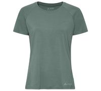 Vaude - Women's Essential Wool T-Shirt - Maglia merino 36 turchese/olivia