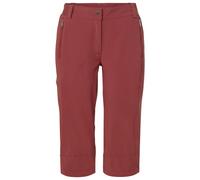 Vaude - Women's Farley Stretch Capri III - Pantaloni da trekking 42 rosso