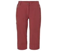 Vaude - Women's Farley Stretch Capri III - Pantaloni da trekking 42 rosso