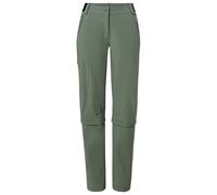 Vaude - Women's Farley Stretch Capri T-Zip Pants III - Pantaloni zip off 34 - Regular olivia