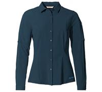 VAUDE Camicia manica lunga Farley Stretch donna blu I46 D42 Grüner Knopf, Myclimate, Green Shape