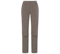 Vaude - Women's Farley Stretch Zip Off Capri Pants - Pantaloni da trekking 40 - Regular grigio
