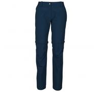 Vaude - Women's Farley Stretch Zip Off Pants II - Pantaloni da trekking 46 - Short blu