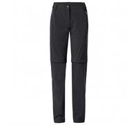 Vaude - Women's Farley Stretch Zip Off T-Zip Pants II - Pantaloni da trekking 38 - Long nero