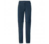 Vaude Farley Stretch Zo T-zip Ii Pants Blu 48 / Regular Donna