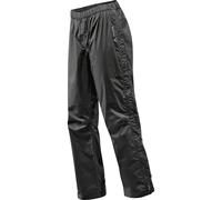 Vaude Women's Fluid Full-Zip Pants S/S, pantaloni antipioggia, donna, nero 46(3XL) BLACK