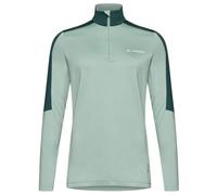 Vaude - Women's Livigno Halfzip II - Pullover in pile 40 grigio/turchese