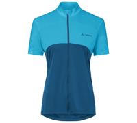Vaude Bike Matera Fz Tricot Short Sleeve Jersey Blu 40 / Regular Donna
