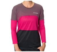 Vaude - Women's Moab L/S T-Shirt V - Maglia funzionale 36 fuchsia
