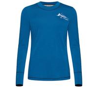 Vaude - Women's Monviso Wool L/S T-Shirt II - Intimo lana merinos 44 blu
