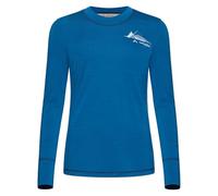 Vaude - Women's Monviso Wool L/S T-Shirt II - Intimo lana merinos 38 blu