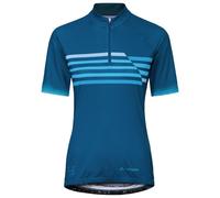 Vaude - Women's Posta Half Zip Tricot II - Maglietta da ciclismo 42 blu