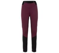 Vaude - Women's Posta Warm Tights II - Pantaloni da ciclismo 38 rosso