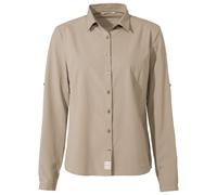 Vaude - Women's Rosemoor L/S Shirt IV - Camicetta 34 beige