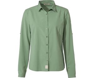 Vaude Women's Rosemoor LS Shirt IV, camicia da trekking, donna, verde 44(XXL) Willow Green
