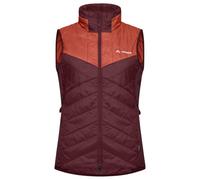 Vaude Sesvenna IV W- gilet sci alpinismo - donna I44 D40 Dark Red/Dark Orange woman Lycra,Bluesign,Pfc-Free,Primaloft Silver Eco