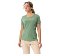 VAUDE Women's Skomer Print T-Shirt III, Willow Green, 34 Donna