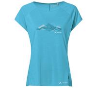 Vaude Tekoa Ii Short Sleeve T-shirt Blu 42 Donna