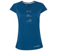 Vaude Tekoa Short Sleeve T-shirt Blu 38 Donna