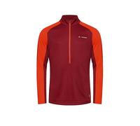VAUDE Zipshirt funzionale da uomo Larice Light Shirt II rosso scuro | L