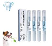 Vaudf Pet Toothbrush Pen, 2025 New Pet Teeth Cleaning Pen, Vaudf Dog Teeth Cleaning Kit Travel-Friendly for Cats & Puppies (2 pcs)