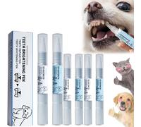 Vaudf Pet Toothbrush Pen, 2025 New Upgrade Dog Teeth Cleaning Pen, Pet Dental Care Kit,Safe & Easy-to-Use Dental Care for Your Dog (3pcs)