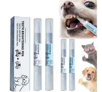 Vaudf Pet Toothbrush Pen, 2025 New Upgrade Dog Teeth Cleaning Pen, Pet Dental Care Kit,Safe & Easy-to-Use Dental Care for Your Dog (2pcs)