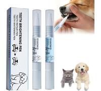 Vaudf Pet Toothbrush Pen, 2025 Upgrade Pet Teeth Cleaning Pen, Pet Teeth Repairing Kit, Keep Your Pet's Smile Healthy and Bright (3)