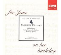 Vaughan Williams/ Bean/ Music Group Of London - Violin Sonata / String Quartet