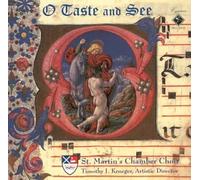 Vaughan Williams, Byrd, Gibbons, Wood, Stanford, Harker, Ireland - O Taste and See (US Import)