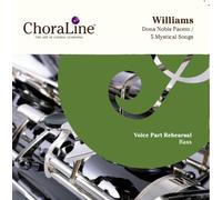 Vaughan Williams Dona Nobis Pacem / Five Mystical Songs BASS Voice Part Rehearsal CD