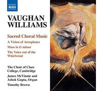 Vaughan Williams Ral - Sacred Choral Music: Vision Of Acroplanes Mass