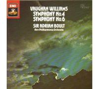 Vaughan Williams: Symphony Nos. 4 & 6 - Sir Adrian Boult (Conductor), New Philharmonia Orchestra (Orchestra)