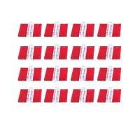 Vauki 16 mini cerniere in acrilico trasparente, cerniere pieghevoli, piccole, autoadesive, in plastica, per armadi, cassetti, mobili, pianoforti fai da te