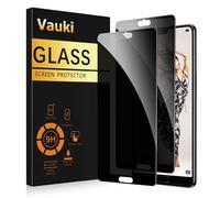 Vauki 2 Pezzi Privacy Vetro Temperato per Huawei P20 Pro,Pellicola Protettiva Anti-Spy,Durezza 9H,Anti-Graffio,Senza Bolle,Schermo Protezione Anti-Spia Pellicola per Huawei P20 Pro