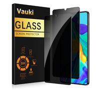 Vauki 2 Pezzi Privacy Vetro Temperato per Huawei P30,Pellicola Protettiva Anti-Spy,Durezza 9H,Anti-Graffio,Senza Bolle,Schermo Protezione Anti-Spia Pellicola per Huawei P30