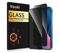 Vauki 2 Pezzi Privacy Vetro Temperato per iPhone 13,Pellicola Protettiva Anti-Spy,Durezza 9H,Anti-Graffio,Senza Bolle,Schermo Protezione Anti-Spia Pellicola per iPhone 13 6.1"